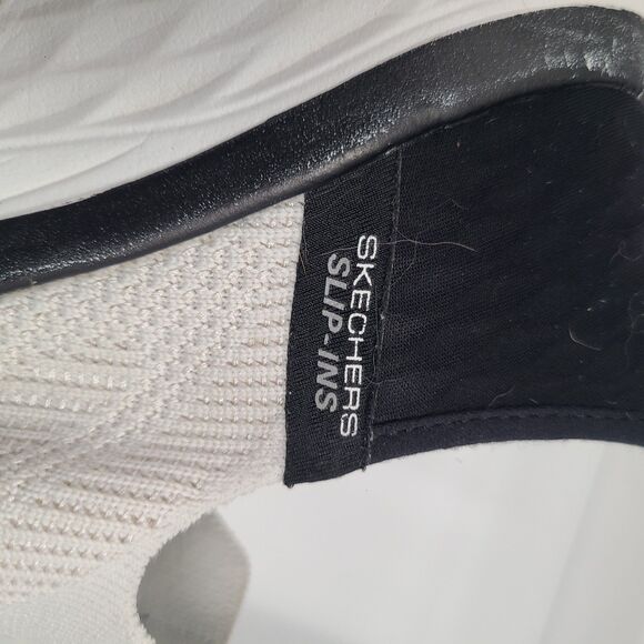 Skechers Womens 9.5 MAX CUSHIONING ELITE 2.0 ETERNAL Slip ln Athletic Shoe White - Picture 7 of 12